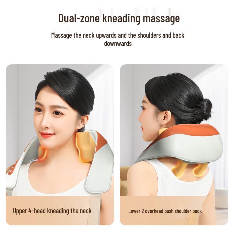 Chigo Neck and Shoulder Massager with Heat CN Plug (adapter Included)