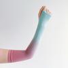 Unisex Summer UV Protection Arm Sleeves Gradient Color Ice Silk Cooling Sleeves