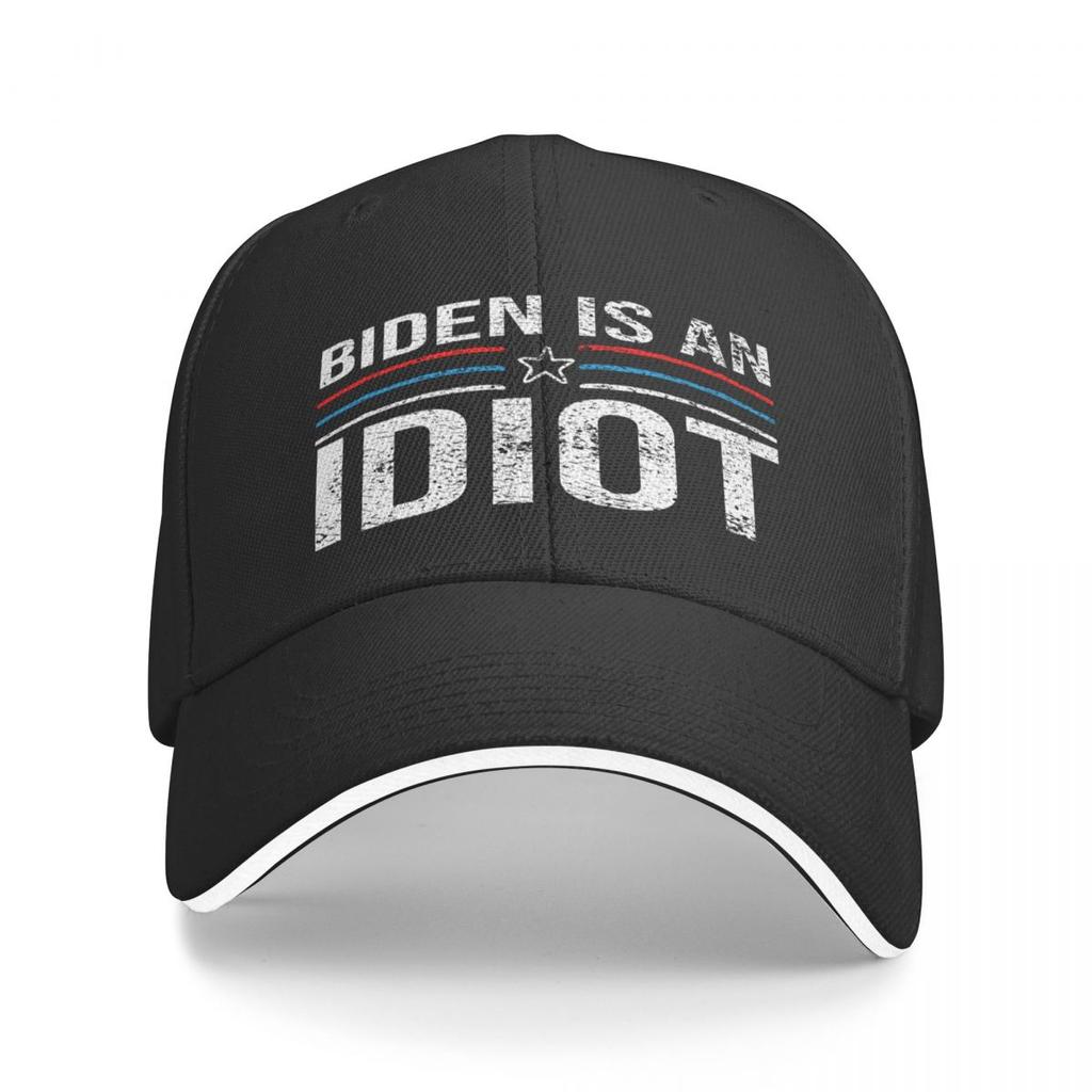 Joe Biden Is An Idiot Cap Baseball Cap Brand pánské kšiltovky Baseball Cap Unisex Women's
