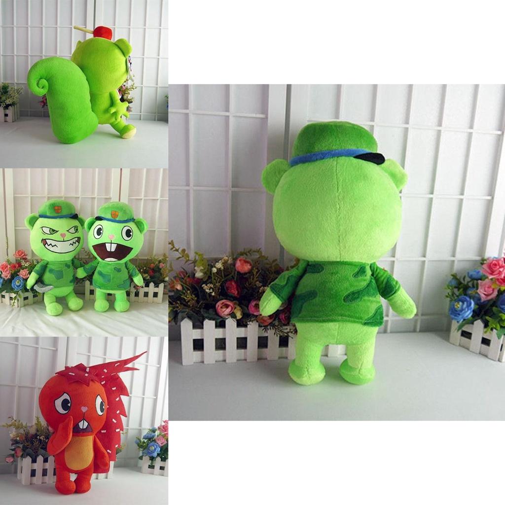 Super Soft Happy Tree Friends Flippy Plush Toy Perfect For Bedtime And Travel