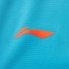 Li Ning Tischtennis Serie Sportlich Bequem Atmungsaktiv Kurzarm T-Shirt Herren Oberteile Delphinblau AAYV119-2