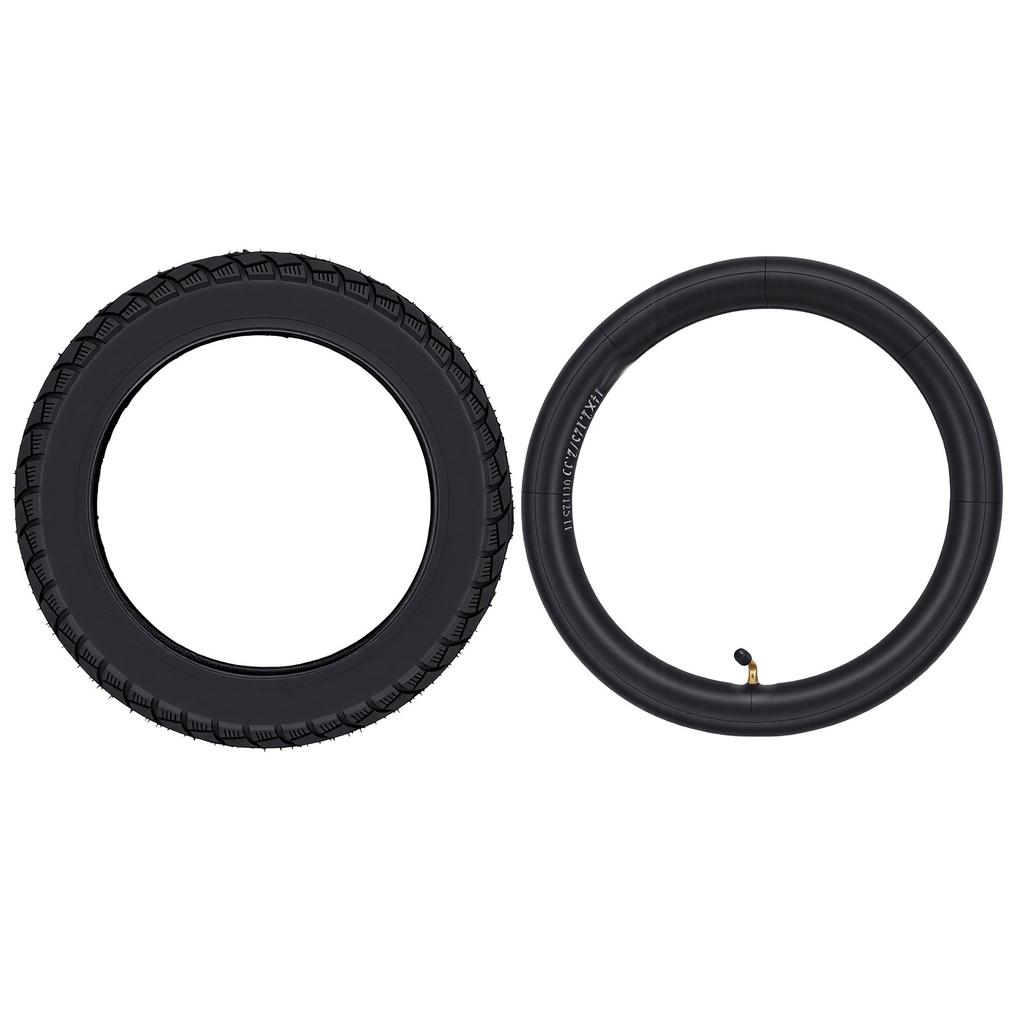 Conjunto de Pneu e Câmara de Ar 14 X 2.125 57 254 Pesado Pneu de Reposição para Patinete Elétrico de 14 Polegadas Bicicleta Elétrica com