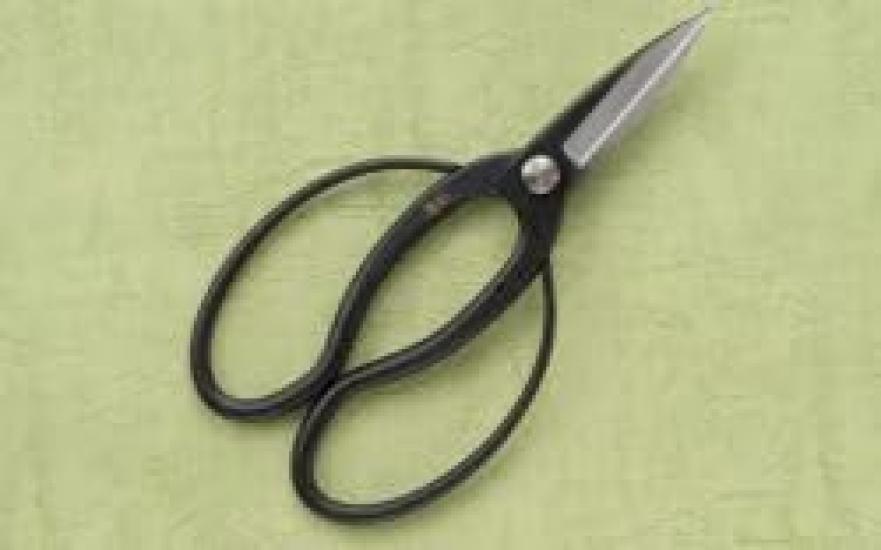 Tsurumaki-Messer, Okubo-Schere, 180 mm, Sanjo, traditionelle Schmiedewerkstatt, Gartenpflanze, Bonsai-Gartenarbeit, vielseitig, einfach zu verwenden, einfaches Beschneiden von Blumen