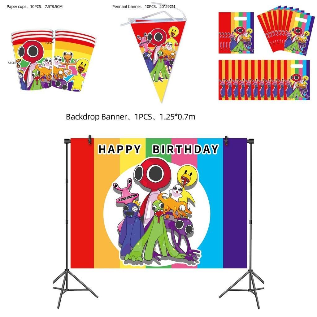Roblox Rainbow Friends Party Supplies For An Unforgettable Birthday Celebration