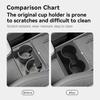 Car Water Cup Holder For 24-25 Kia EV3 Central Control Water Cup Drinks Cup Holder Storage Box Interior Accessories
