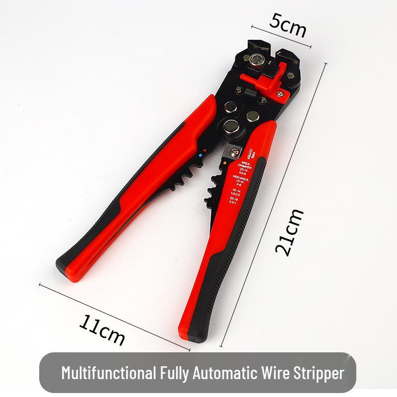 Automatic Multifunction Wire Stripper and Crimping Pliers for Electricians