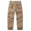 Herren gewaschene Cargohosen mit mehreren Taschen, lässige gerade Hosen, Vintage locker, Streetwear Mode, tägliche Outdoor-Arbeitshosen