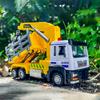 1/50 Logging Transport Truck Model Toy Alloy Engineering Vehicle Models Diecast Excavator Toys Kids Boy Gift Miniature Ornaments