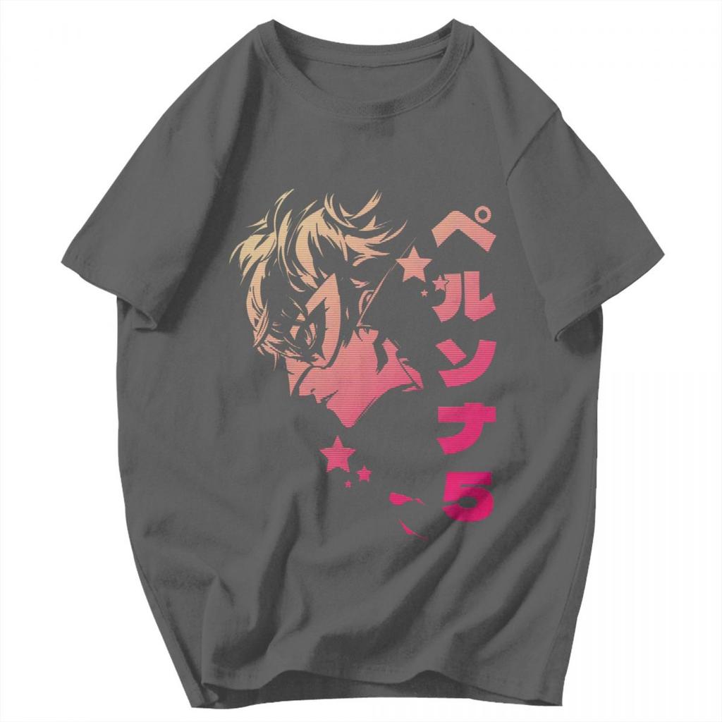 Men T Shirt The Phantom Thieves Persona Gifts Y2K Graphic Oneck Unisex Clothing T Shirts