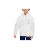 Wild Air Onion Letter Logo Pattern Printed Long Sleeve Hooded Jacket Kids Jackets White FQ1090-100