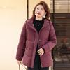 Hodo Women's Elderly Winter Hooded Warm Padded Coat