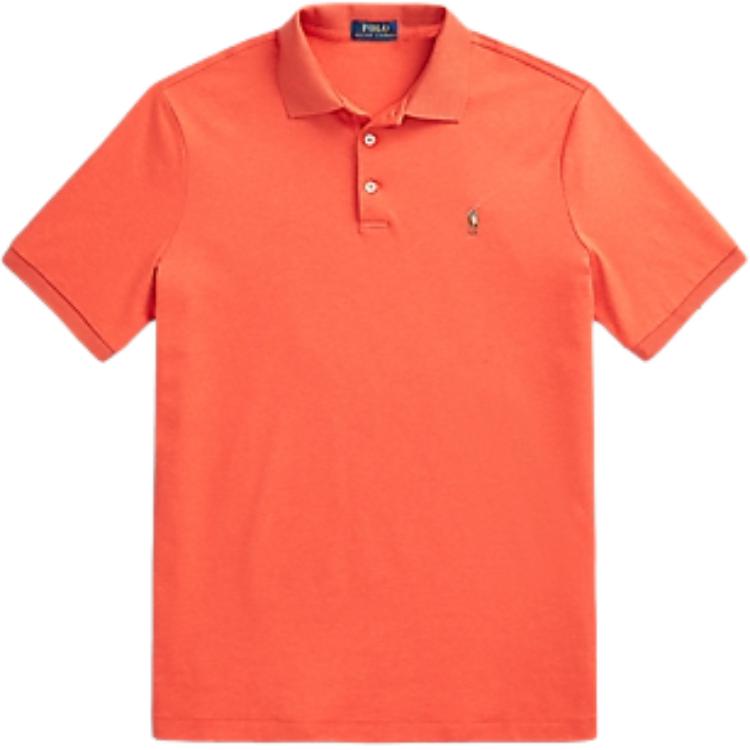 Polo Ralph Lauren SS26 Combed Cotton Solid Color Logo Small Pony Embroidered Short Sleeve Polo Shirt Classic Edition Men tops 710660606-172