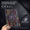 FOR HONDA Waterproof Reflective Scratch Cover Sticker Universal Decor Decal For Car Motorcycle Helmet RefrigeratorOW3 vhbm0