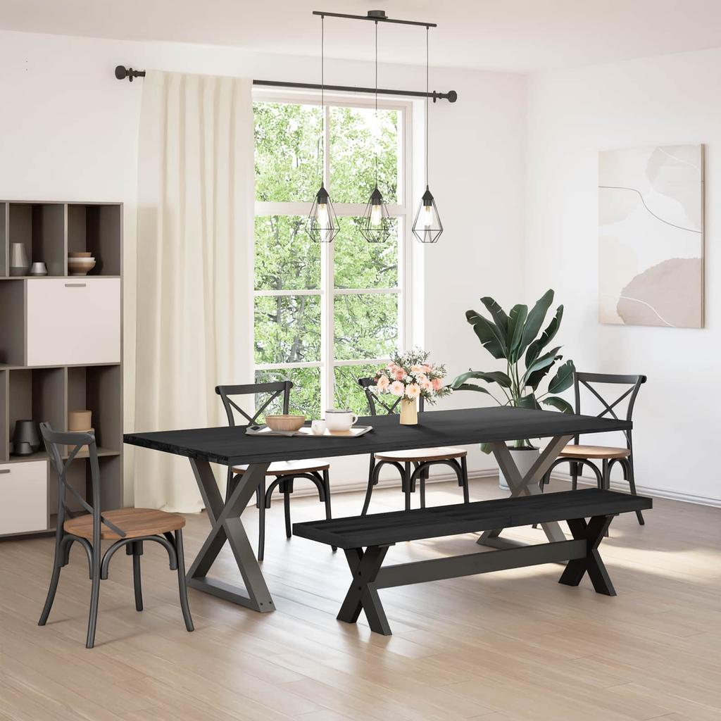 NOAIN Dining Bench 160 x 41 x 45 cm Solid Pine Wood