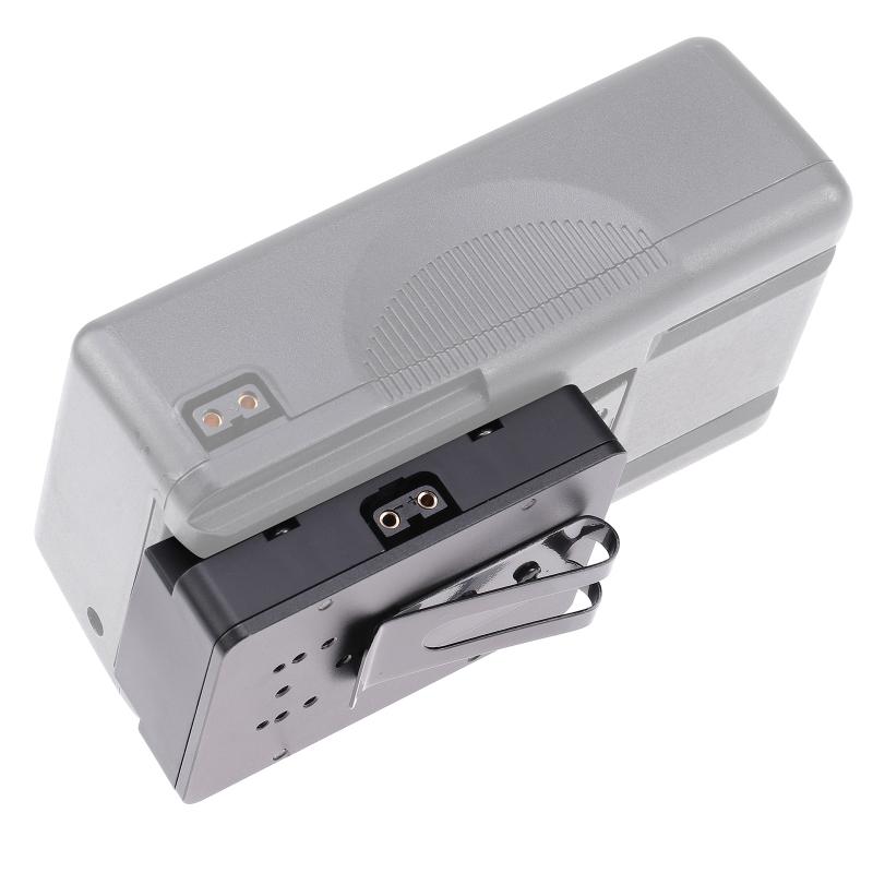Pocket Sized  for  V-Lock V-Mount Battery Power Supply Plate Adapter with -tap Clamp for  -F Series Battery