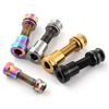 Titanium Bolt M5x17mm M5x19mm Bicycle Nut Titanium Alloy Stem Bolts MTB Road BMX Folding Bike Screw Accessories