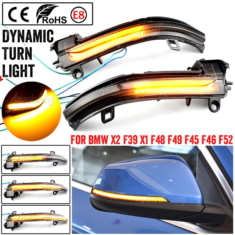 Dynamic Blinker Turn Signal LED light for BMW 1 2 Series F40 F52 Active Tourer F45 Gran Tourer F46 X1 F48 X2 F39