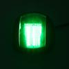 2 Stück Marineboot Yacht Signal Leuchte LED Navigations Buglampe Rot Grün Schiff Bordlicht für Segeln 12V‑24V 3W