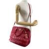 PRADA gathered Nappa Goful Tote Bag leather Red Women B2588L Used