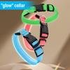 Dog Collar With Light Animals Neck Reflective Dogs Safety Collar With Light For Camping Hiking Night Walking Travel Holiday
