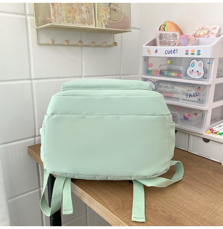 Niche High-Capacity Backpack for Women - Ideal for High School & College, Versatile and Stylish Double Shoulder Campus Bag