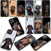 Phone Cover for Samsung Galaxy A55 A54 A25 A36 A17 A26 A35 A33 A34 A14 A37 S8 S9 S20 S21 FE S10 Plus Case Dachshund Dog Casing