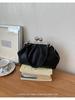 Summer 2026 Cute Pleated Dumpling Crossbody & Handheld Shell Handbag