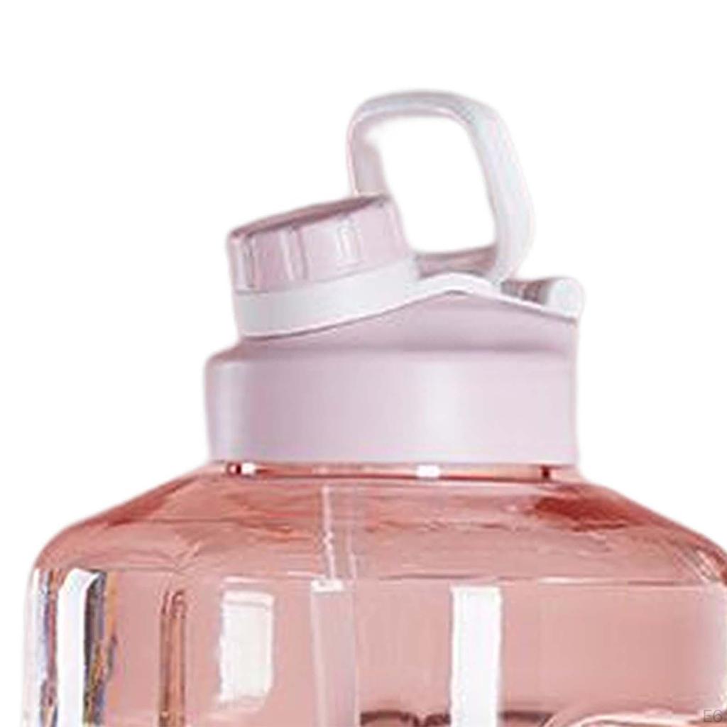 Large Capacity Water Bottle, Marker, Reusable Leakproof, Wide Mouth Drinking Jug Cup Bottle
