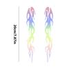 Flame Stickers Waterproof Motorcycle Decals Reflective Flame Stickers Car Sticker Decals Self-Adhesive Safety Flame Decals
