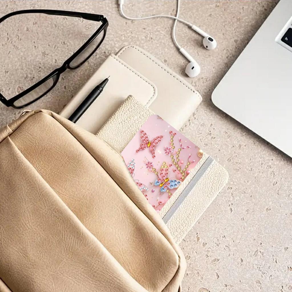 PU 5D Diamond Painting Sunglass Case Special Shape Diamond Painting Hyperopia Glasses Box for Daily Commute Travel Carrying