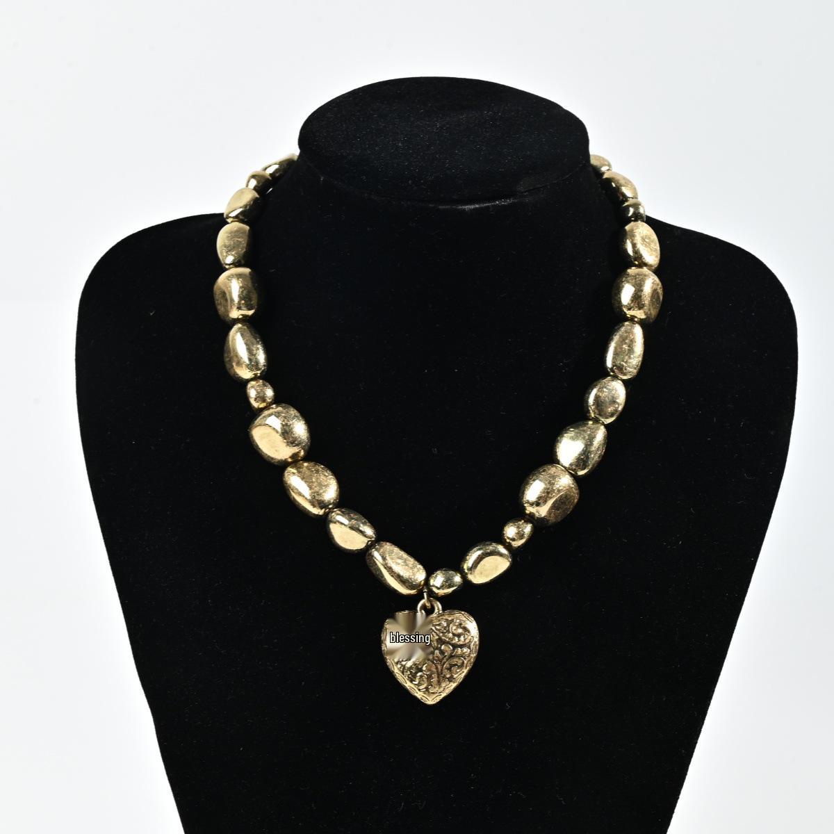 

Унисекс Барочное Геометрическое Хип-Хоп Ожерелье золотой