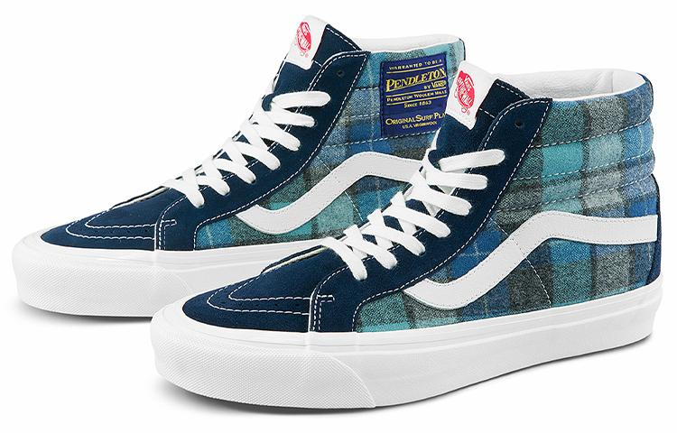 Sk8 Pendleton x Vans-Hi 38 Dx 'Anaheim Factory - Beach Boy Plaid' VN0A38GF9GS