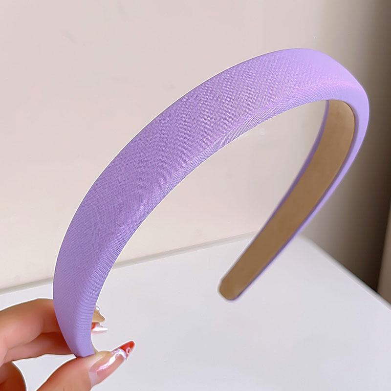 

Yi Mengling French-Style Gray Knit Headband for Women - High Skull Top Fashion Hairband