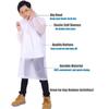 Reusable Raincoat for Kids, Rain Jacket, EVA Poncho for Children, Boys and Girls