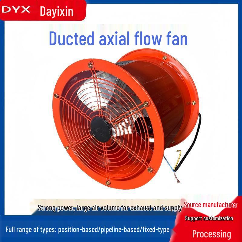 10-inch High-Speed Axial Exhaust Fan for Kitchen and Commercial Range Hood