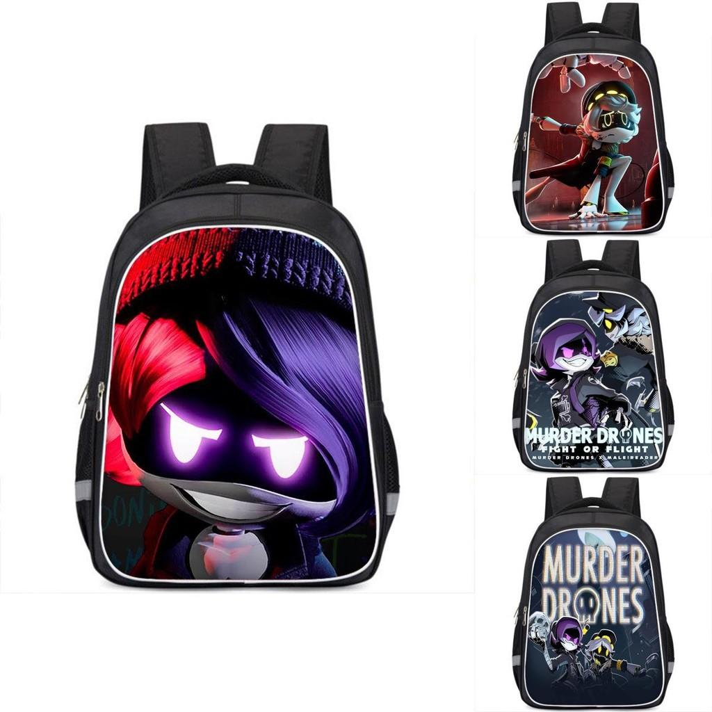Durable Oxford Cloth Murder Drones Plush Backpack Large Capacity Anime Series