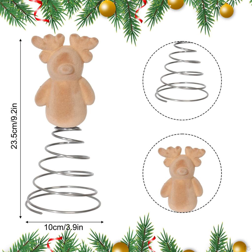 Gifts Christmas Decor Tree Crown Ornament for Living Room Indoor Holiday