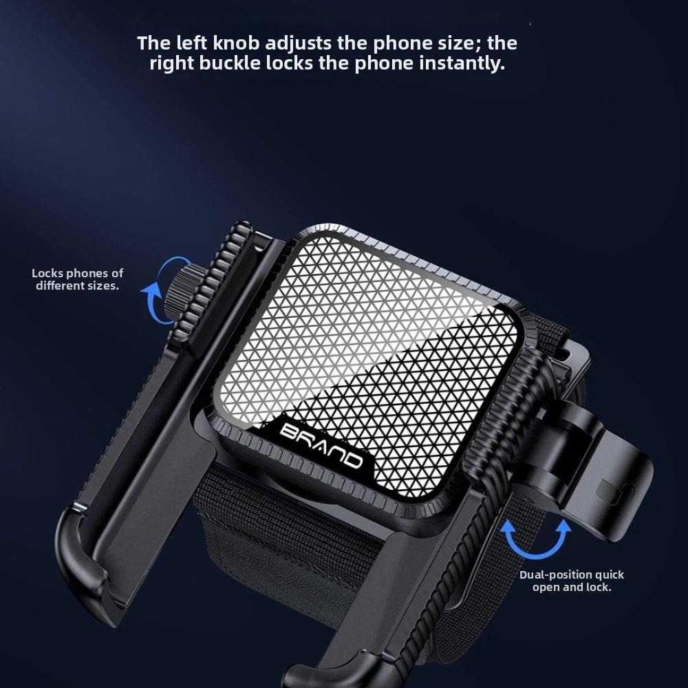Velcro Phone Stand Detachable Wrist/Arm Bag Portable Phone Holder