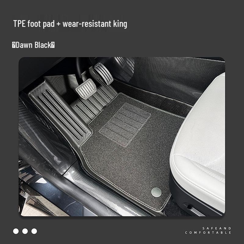 Waterproof Non-Slip Car Floor Mats for Honda Avancier, Acura MDX, Crider - Easy To Clean, One-Piece Design