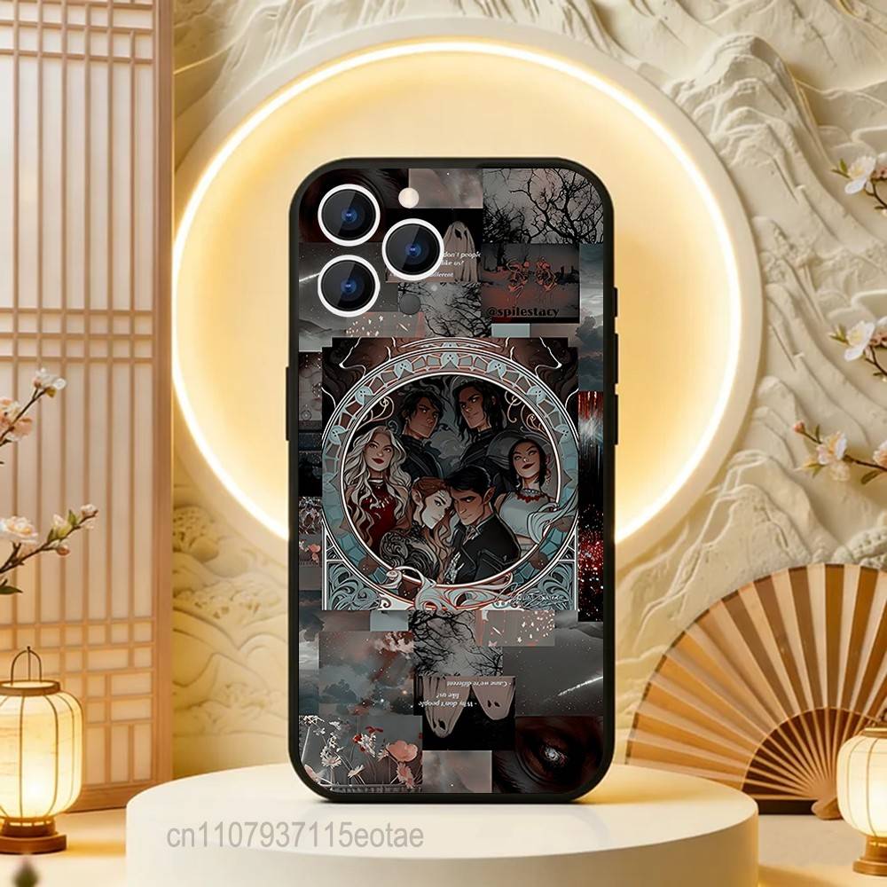 

Acotar A Court of M-Mist and Fury Phone Case For iPhone 17,16,15,14,13,12,11,Pro,Max,Plus,E,Air,Mini Protective Black Cover iPhone16plus