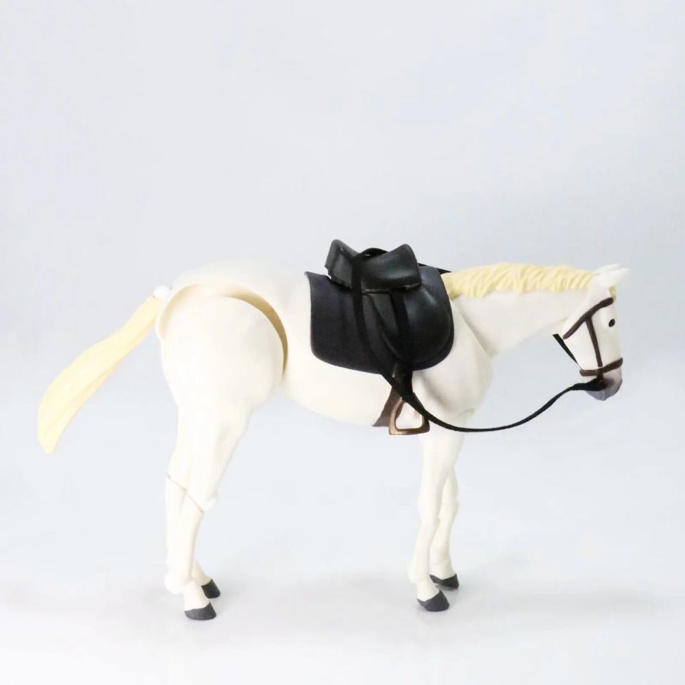 Multi-Jointed Horse Ferrite Action Figure PVC Mini Size Horse Figurine Drawing Sketch