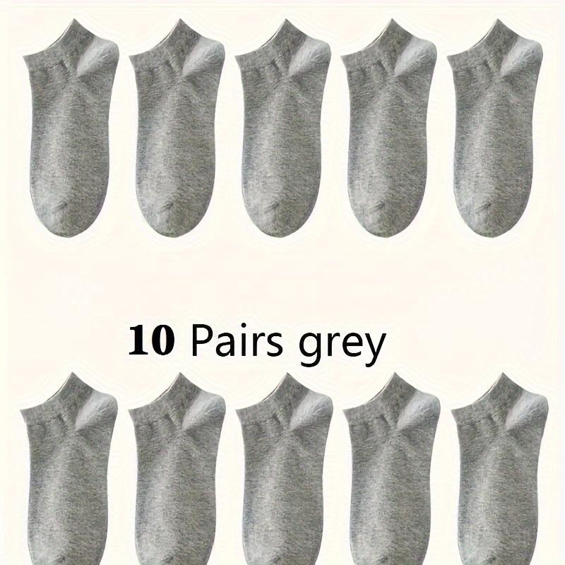 1/5/10/20/30 Pair Comfort-Fit Ankle Socks – Lightweight & Soft – Versatile Low Cut for Women's Everyday Wear & Casual Styles