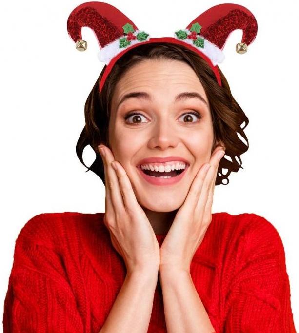 Santa Hat Christmas Headband