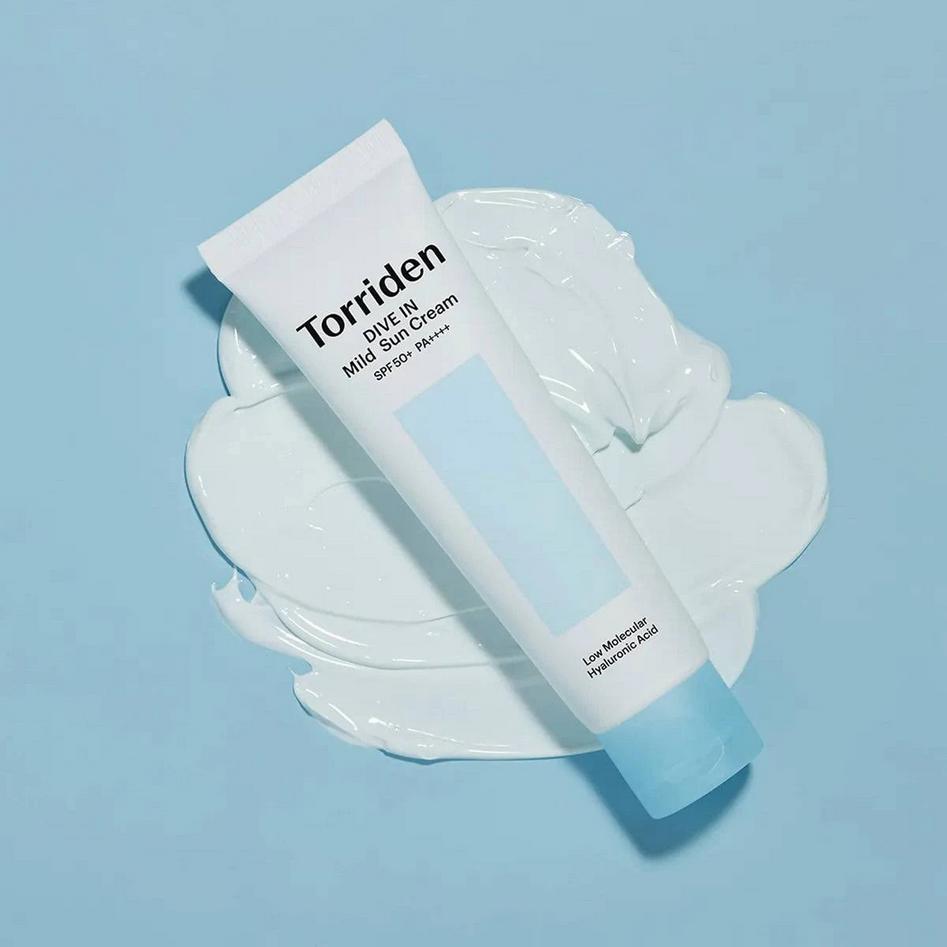 TORRIDEN Dive-in Mild Sun Cream 60mL SPF50+ PA++++/ Nourishing, Moisturizing, Korean Cosmetics, Kbeauty