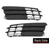 Set of Two Front Lower Bumper Fog Light Covers for For A7 2011-2014 OEM 4G8807681 4G8807682 Plastic Automotive Parts