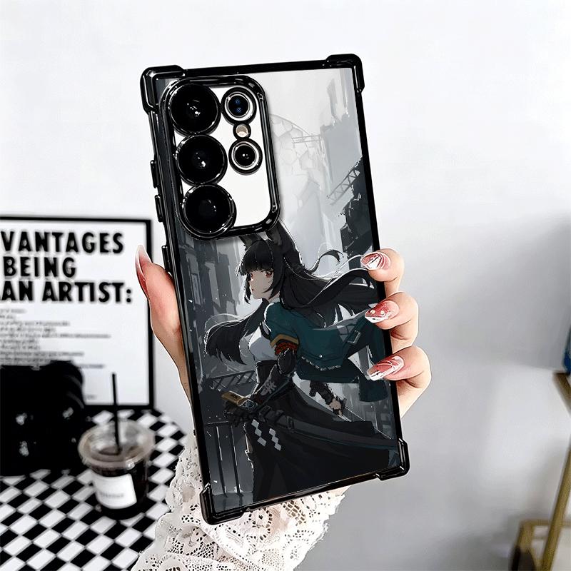 Zenless Zone Zero Hoshimi Miyabi Plating Phone Case For Samsung Galaxy S24 S25 FE S26 Edge S23 Ultra S22 S21 Plus S20 Anti-Fall