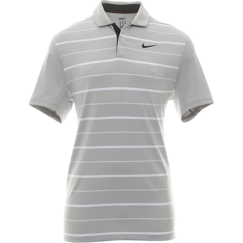 

Nike Полосатая рубашка поло с короткими рукавами и логотипом, мужские топы, темно-серый DR5318-077 M