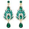 Luxury Rhinestone Bridal & Evening Long Earrings – Shining Crystal Drops for Women