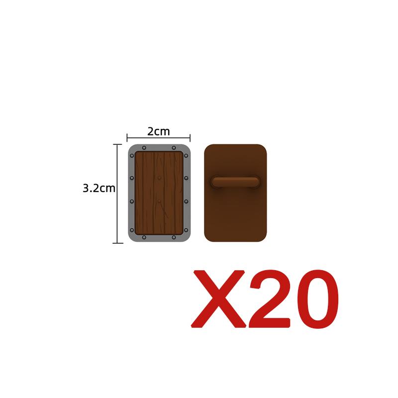 MOC Mittelalterliche Bausteine Charakter Ritter Krieger Zubehörset Helm Schulterrüstung Schild Bogen Pfeil Stein Geschenk Spielzeug X022