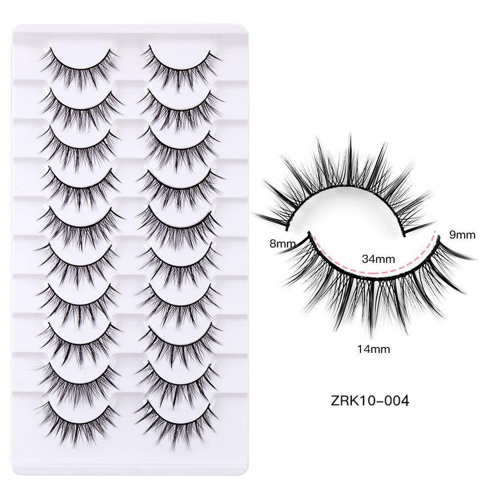 Barbie Comic Eyes False Eyelashes Daily Makeup Enlarges Eyes Natural Eyelashes